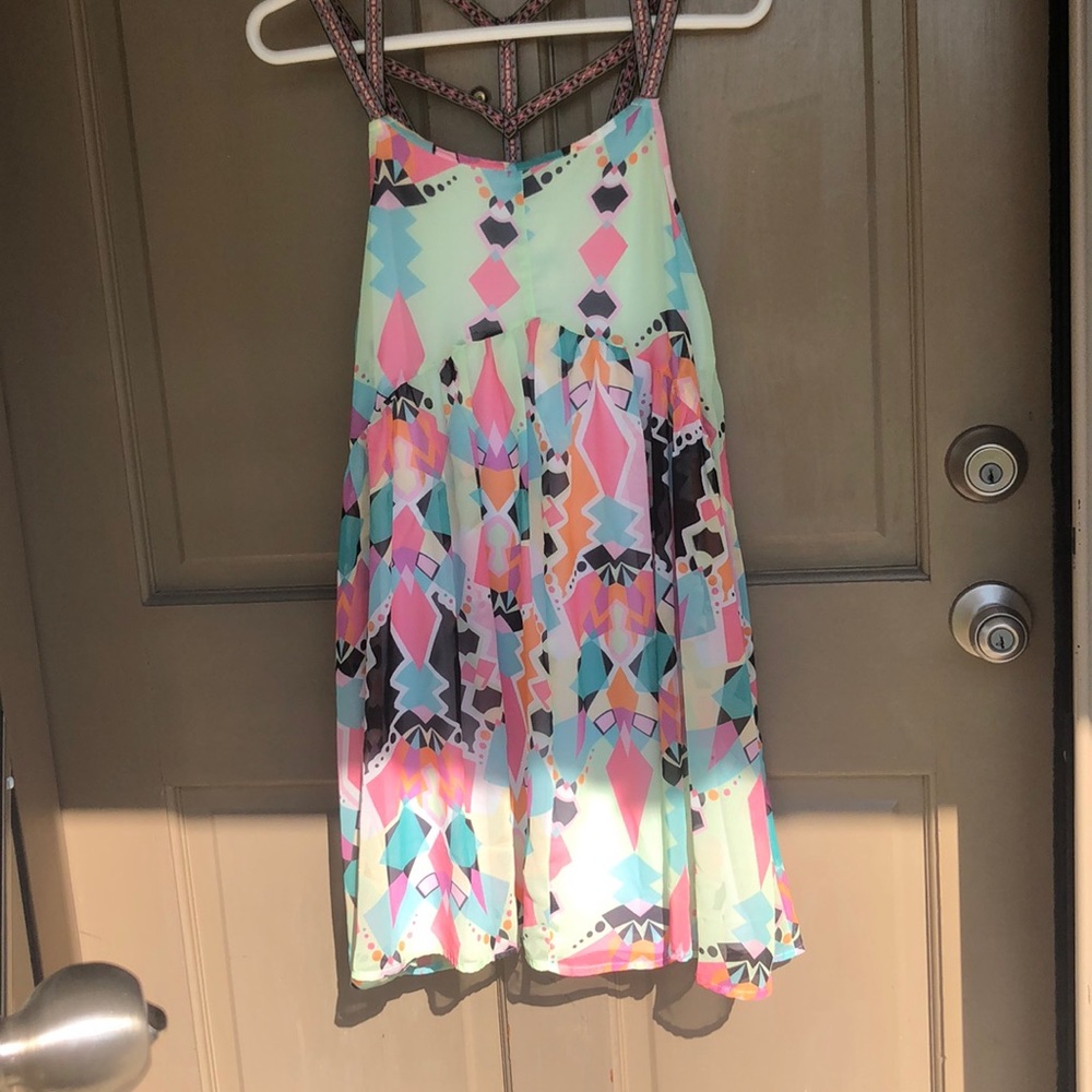 Truly Me kids size 16 flowy dress